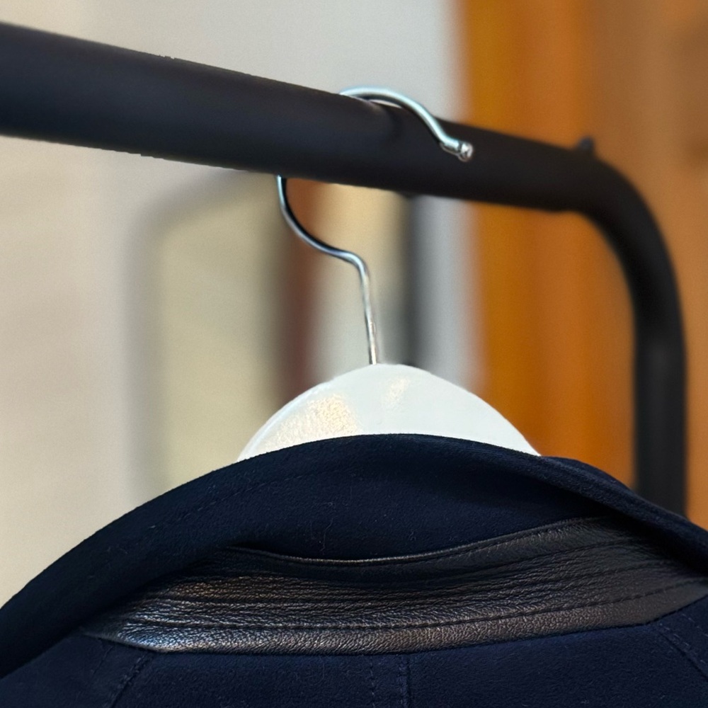 Tory Burch Midnight Blue Pea Coat - Picture 6 of 7